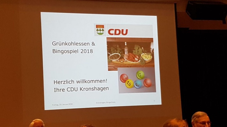 CDU Grünkohlessen sehr gut besucht