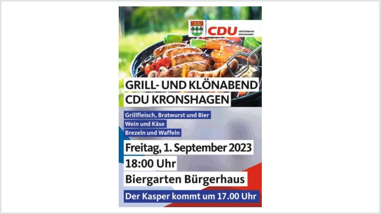 Einladung zum Grillabend